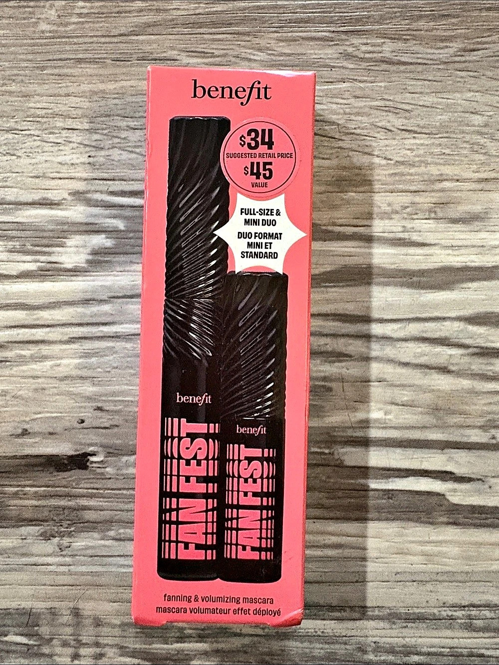 Benefit Fan Fest Mascara in Black NWT